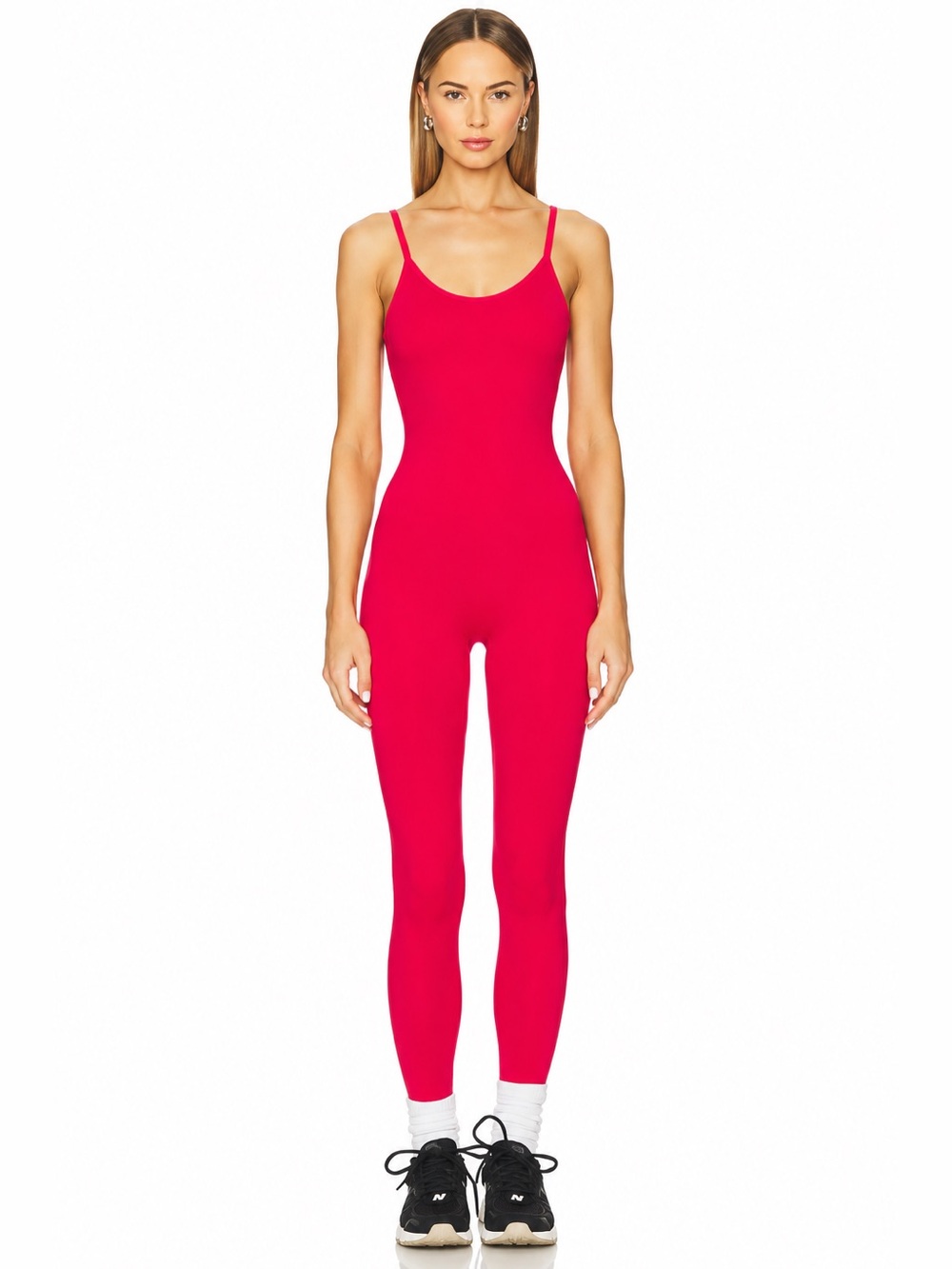 Alo Yoga Airbrush One and Done Onesie - Bright Red - Size XS - Workout Athletic - Picture 11 of 11